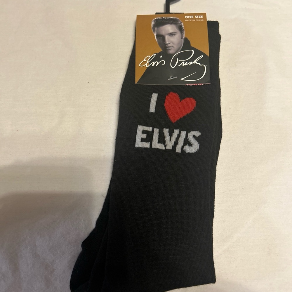 PELVIS Black and Red Crew Length Casual Socks